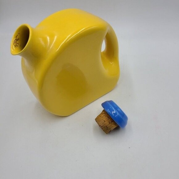 MCM Ceramic Refrigerator Pitcher Stopper Yellow Fiesta Oxford Ware Dish Lot 2 - Picture 7 of 10